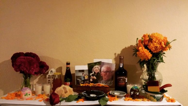This is our altar at home